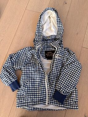 MINI RODINI - HOUNDSTOOTH WINDBREAKER unisex - 5T